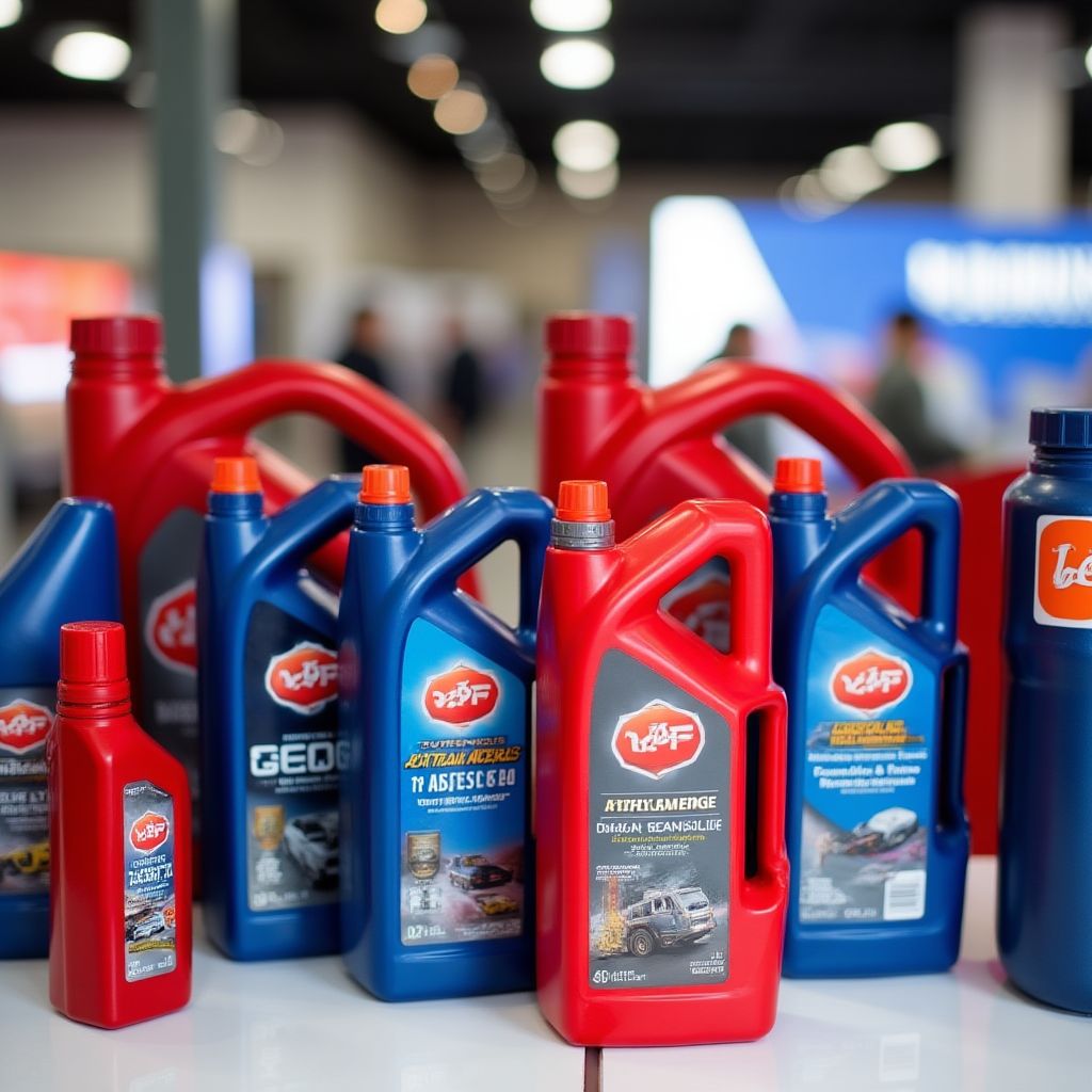 Variedad de lubricantes YPF